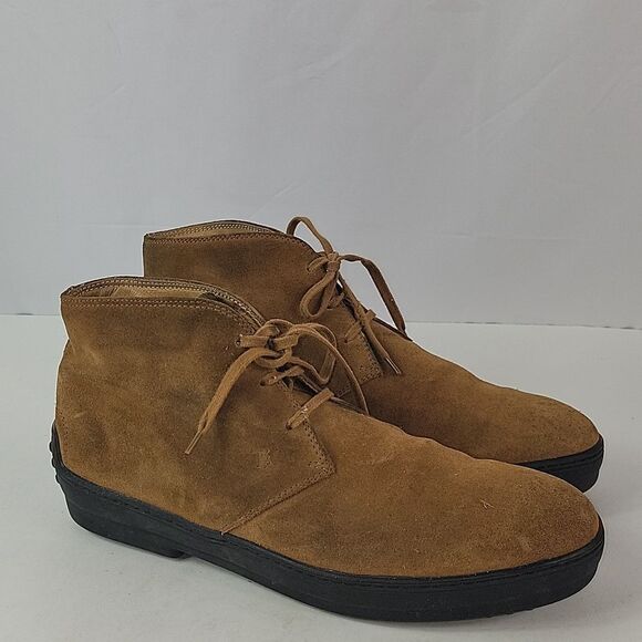 Tod's W. G. Desert Suede Italian Leather Men's Boots - Picture 1 of 16